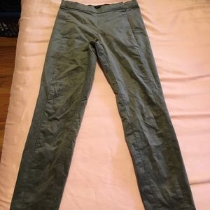 Banana Republic 00p slim velvety pants high waist